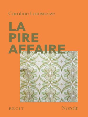 cover image of La pire affaire